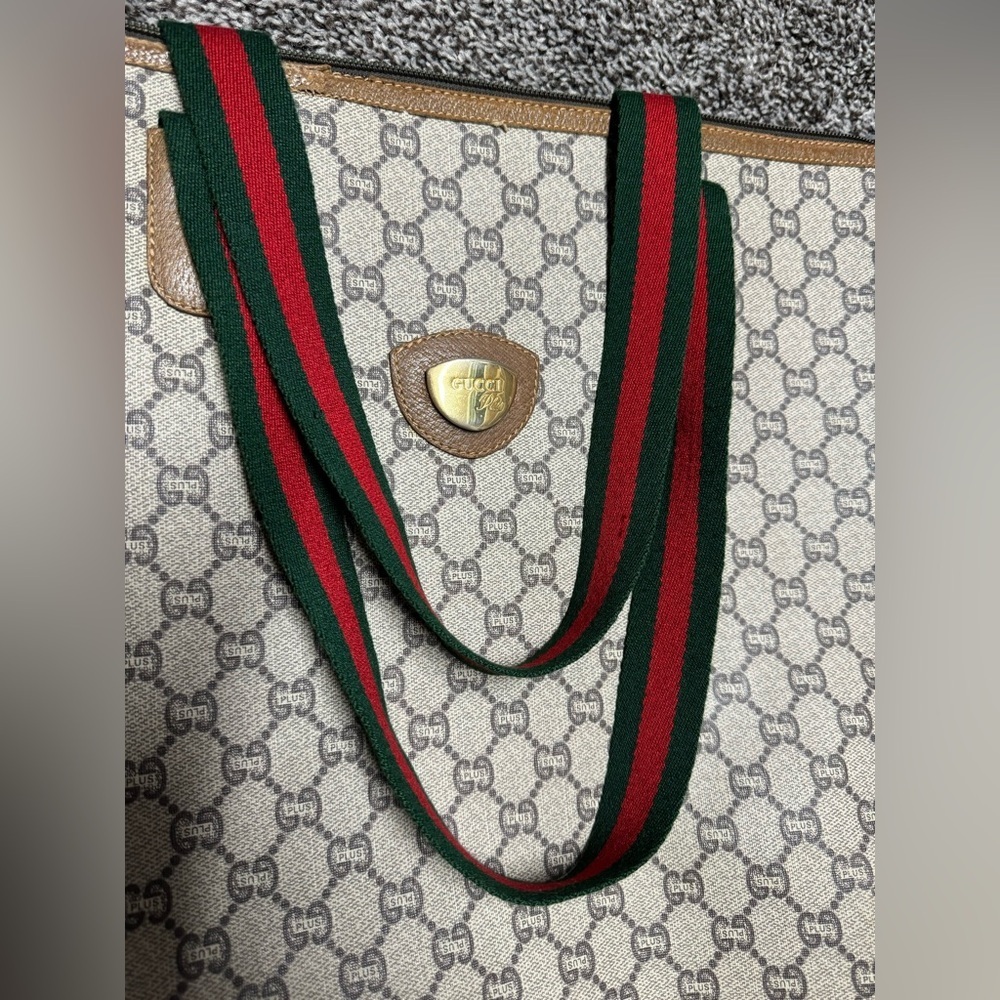 🚨SALE🚨 Gucci Plus vintage Sherry Line tote bag - Picture 4 of 16